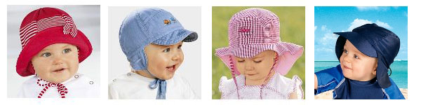 Baby zonnehoedjes