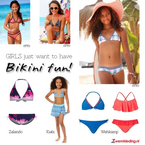 De leukste bikini's voor meiden De leukste bikini's