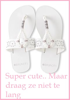 Denk goed na wanneer je teenslippers aandoet
