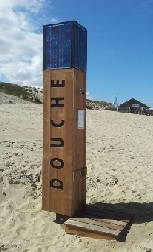 Douche strand