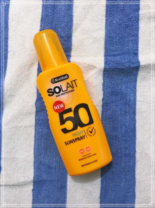 Solait SPF High Zonnebrand