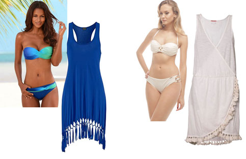Bikini met bijpassende jurk cheap