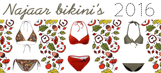 Weg met de najaarsblues, koop mooie herfst bikini’s!