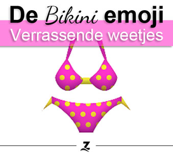De bikini emoji