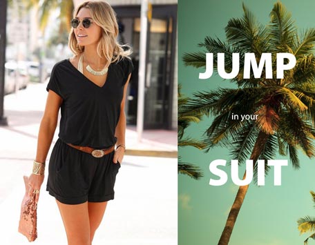 Een jumpsuit de ideale strandkleding