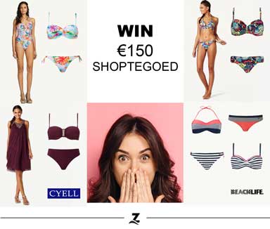 Win €150 aan Cyell of Beachlife swimwear!