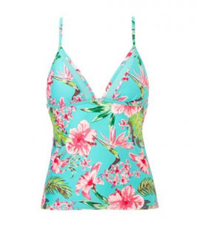 Tankini top bloemen