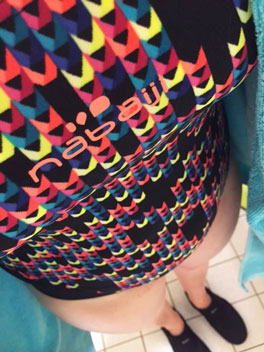 Vrolijke sportieve look Vrolijke sportieve look